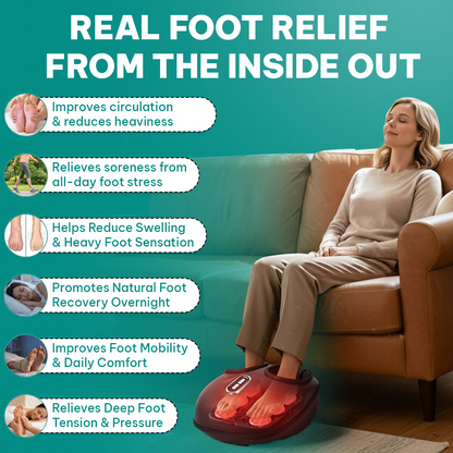 FootRelief™ Pro 2.0 + 14-Day Deep Foot Recovery Program